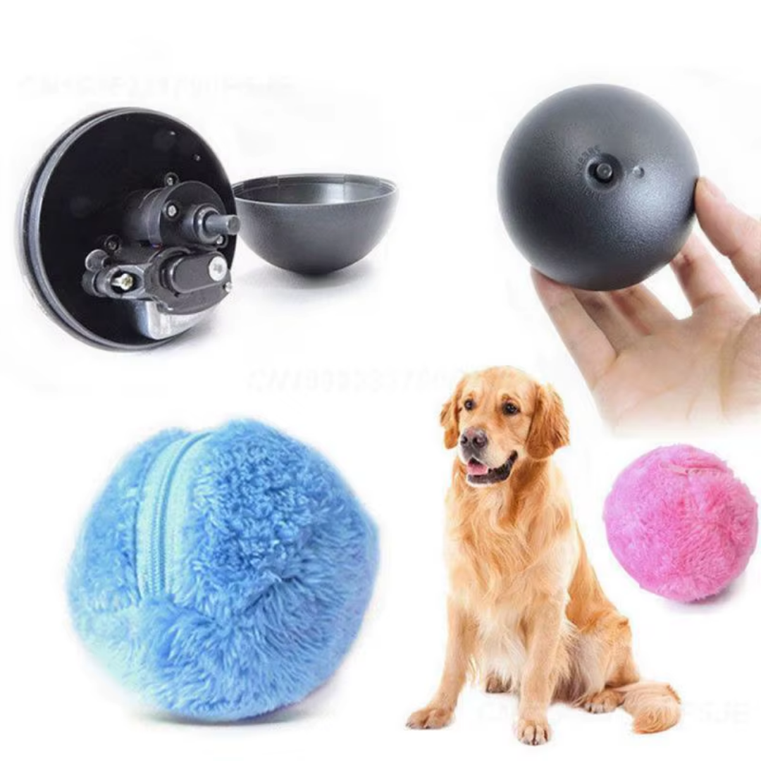 Brinquedo Bolinha Interativa com Capa para Cães