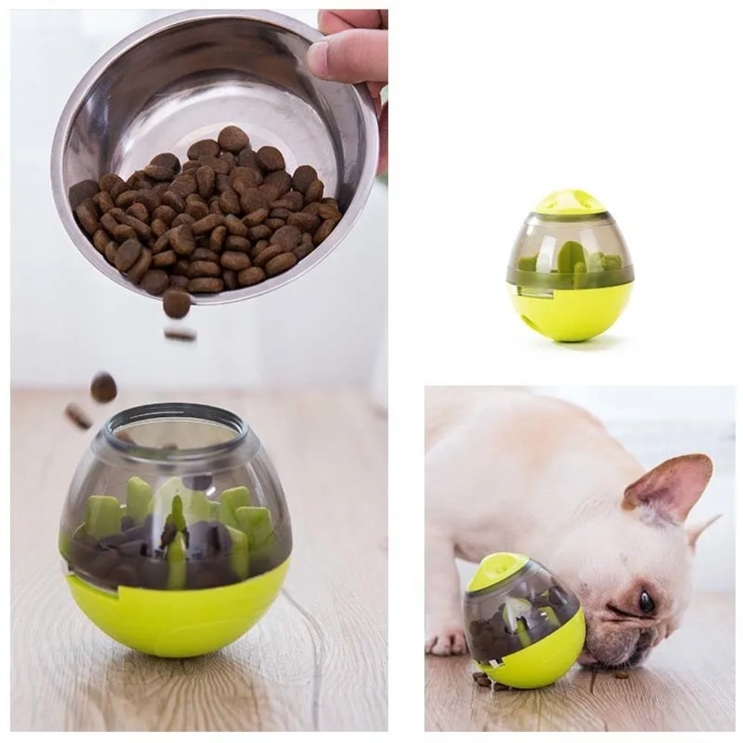 Brinquedo Bolinha com Dispenser para Petiscos