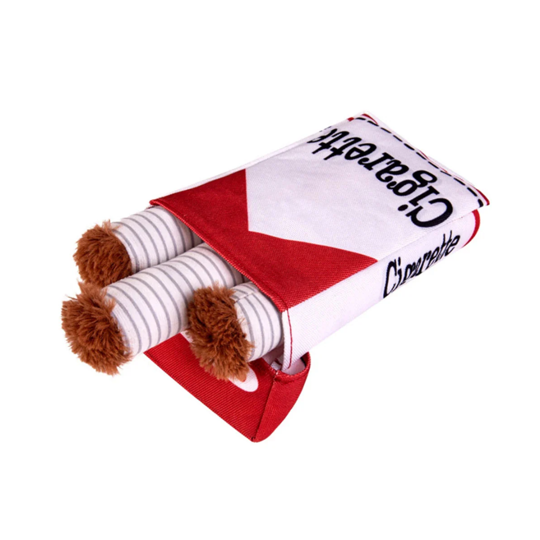 Brinquedo Cigarro de Pelúcia para Cães