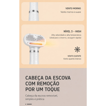 Secador de Pelos 6 em 1 Pet