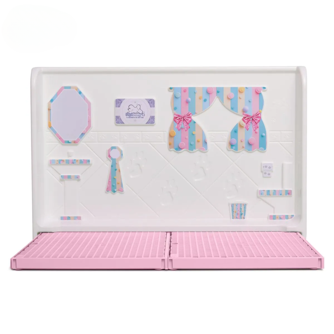 KIT SANITARIO PIPI DOLLYS   CANDY COLOR ROSA