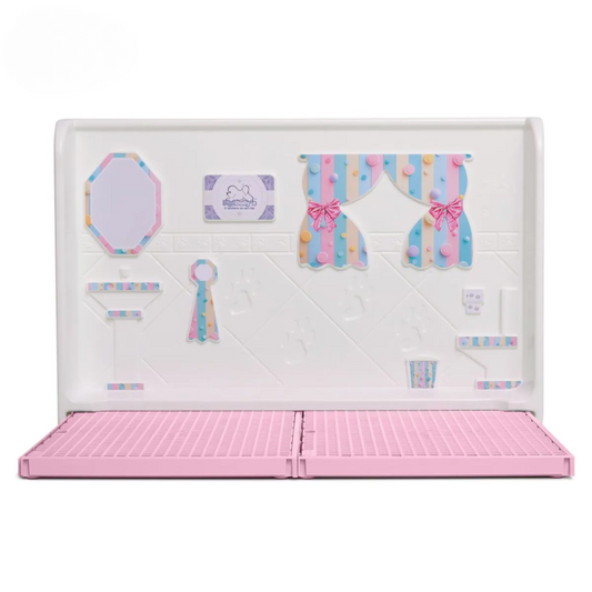 KIT SANITARIO PIPI DOLLYS   CANDY COLOR ROSA