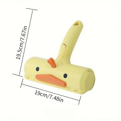 Rolo Removedor Pelos Amarelo