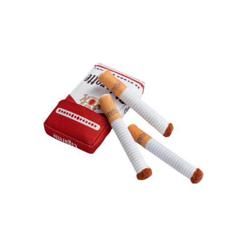 Brinquedo Cigarro de Pelúcia para Cães