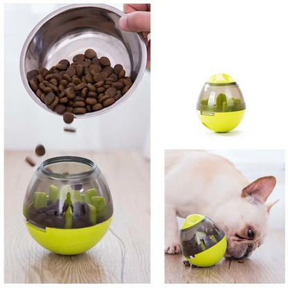 Brinquedo Bolinha com Dispenser para Petiscos