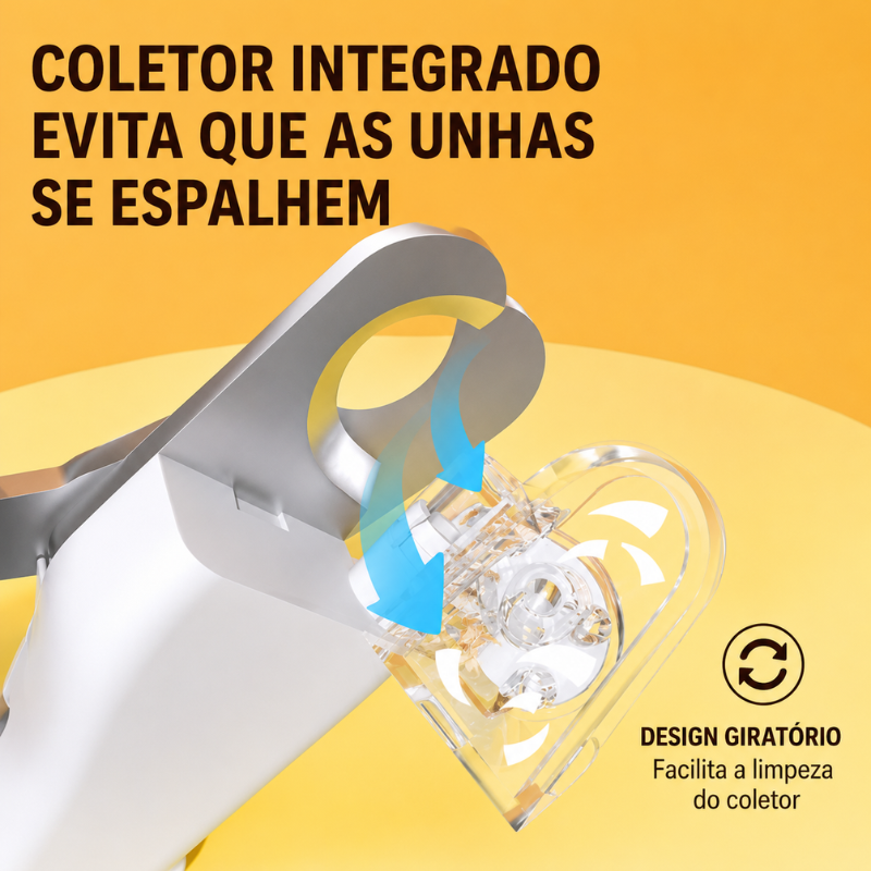 Aparador de Pelos e Cortador de Unhas Pet