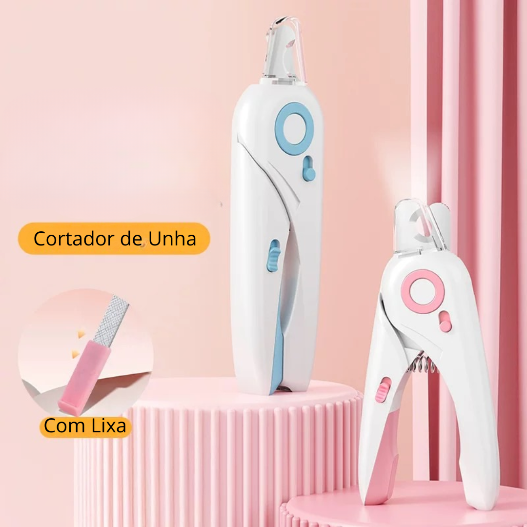 Alicate de Unha Com Luz e Lente
