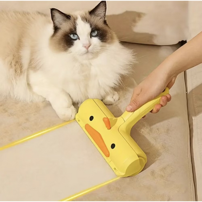 Rolo Removedor Pelos Amarelo