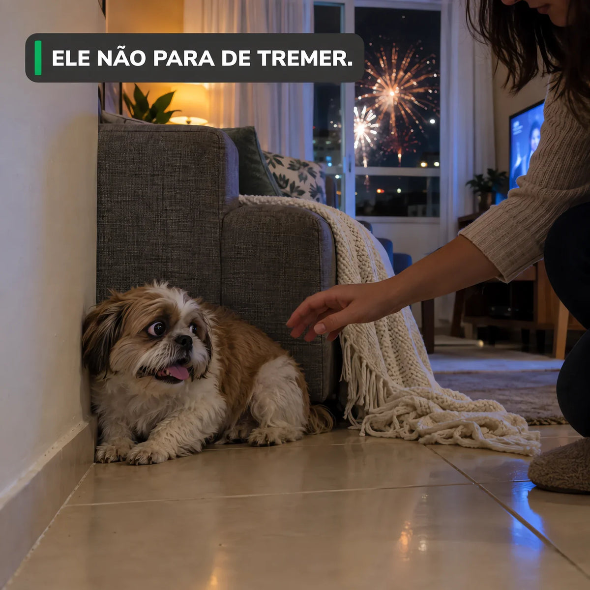 Protetor de Orelha para Cachorro Antirruído - CalmaTotal™ Petuu