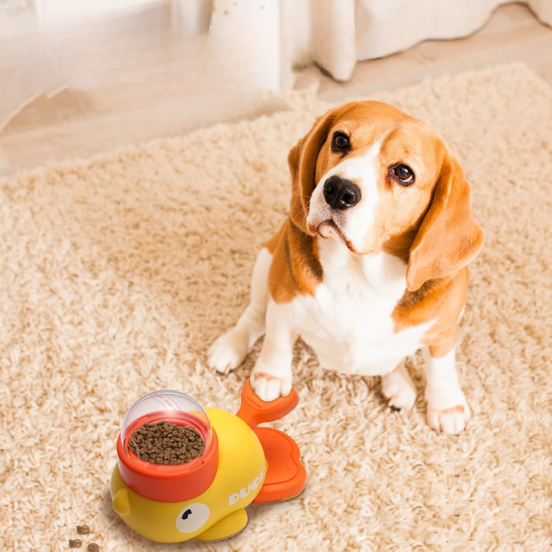 Alimentador Patinho Interativo para Cães